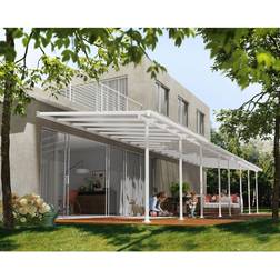 Palram Weiß Canopia Terrassendach 1092 300 weiß