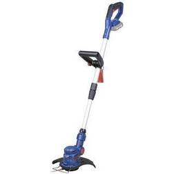 Güde 58599 Akku Rasentrimmer RT 18-0 (Inkl. 20 Ersatzmesser, 180° drehbarer Trimmerkopf, Pflanzenschutzbügel)