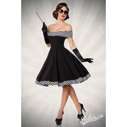 Swing-Kleid schulterfrei