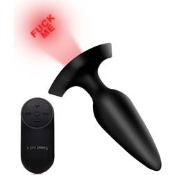 Booty Sparks Laser Anale Vibratore Nero Ricaricabile