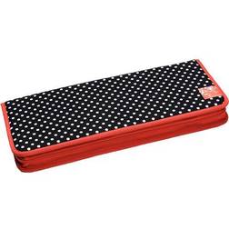 Prym Knitting Needle Folder Polka Dots 43 x 20 cm Black 43 x 20 cm