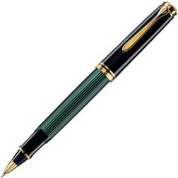 Pelikan Tintenroller Souverän R400 schwarz/grün