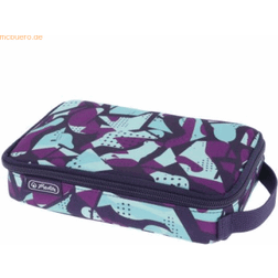 Herlitz Etui, Faulenzer 2 Go CamoPurple