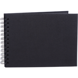 Focus Base Line Canvas Wire-O 23x17 Black w. Black Sheets