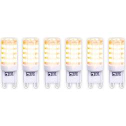Näve Leuchten LED-Stiftsockellampe 6er-Set NV4100106 G9