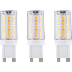 Paulmann kaksikantainen LED-lamppu G9 2,2W, 3 kpl kirkas