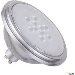 SLV LED Leuchtmittel GU10 in Silber 7,3W 530lm 2700K