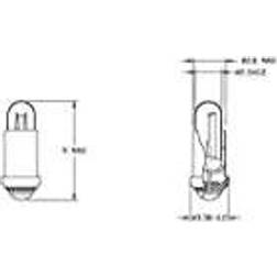 Barthelme Ampoule spéciale clair MS2.8 10 V 45 mA 1 set