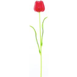 Europalms Crystal tulip,artificial flower, red 61cm Kunstig plante