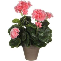 Mica Decorations Dekorativ PVC Geranium 11.5 x 33 cm Kunstig plante