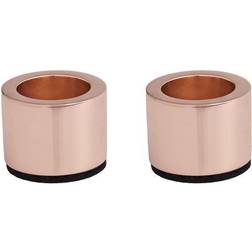 Uyuni Light Taper Rose Lysestage 2stk