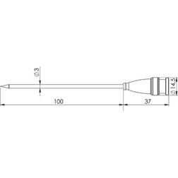 Greisinger GF 2T Needle probe -70