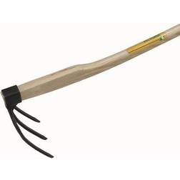 Victoria Home Weinberghacke 3 Zinken Esche-Kuhfußstiel 120cm
