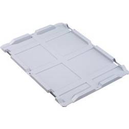 Hinged lid, for EURO size containers, LxW 400 x 300 mm, pack of 2