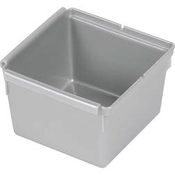 Keeeper Recipiente Organizador Cajones Pepe Plateado 8x8x5cm