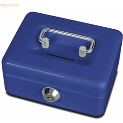 Maul Caisse À Monnaie Avec Fente Tirelire L125 x P95 x H60 mm Bleu 5603037