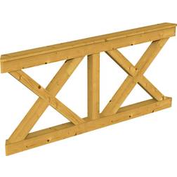 Skanholz SKANHOLZ Brüstung, BxH: 180 x 84 cm, eiche hell, Holz