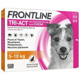 Frontline hundar Tri-Act 5-10 Kg 6 antal