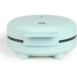 Livoo DOP233 Piastra Per Waffle 1000W Blu