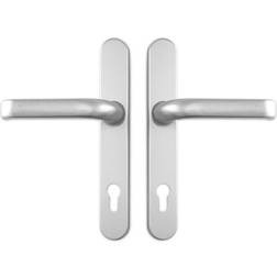 Meeth Manillas Para Puertas Me 336 Silver Puerta Exterior Derecha (x)