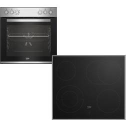 Beko BBUE12020X Keramisk 4 Zone S Sølv