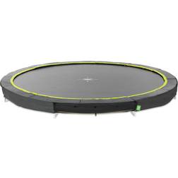 Exit Toys Silhouette sports Bodentrampolin ø366cm schwarz