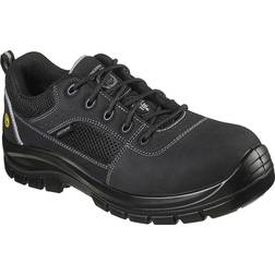Skechers Herr Trophus industrisko, Svart Svart