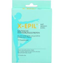 X-Epil Kaltwachsstreifen f.d.Gesicht 12 St.
