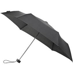 Minimax flacher windfester Regenschirm (schwarz)