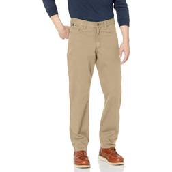 Carhartt Men's Flame-Resistant Rugged Flex Relaxed Canvas Pants Brown 36x32