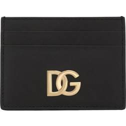 Dolce & Gabbana Calfskin Card Holder Black