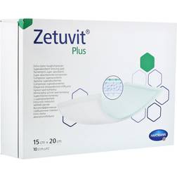 Paul Hartmann Zetuvit Plus Extra Strong Absorbent Compress Sterile 15x20cm