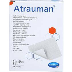 Paul Hartmann Salvkompress Atrauman 5 x 5 cm 10 st
