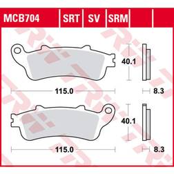 TRW MCB704SRT Remblokkenset