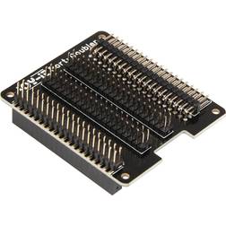 Joy-it Raspberry Pi Erweiterungs-Platine rb-port-doubler 2 B, Entwicklungsboard + Kit