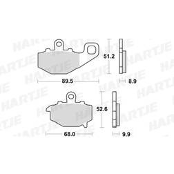 TRW Sinter Street Kit MCB662SH