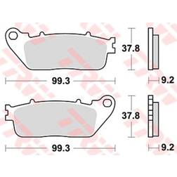 TRW Lucas Sintered Doublure MCB817SH