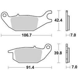 TRW Mcb738 Silver