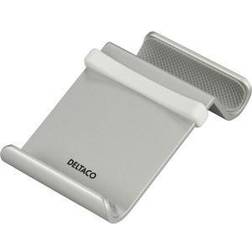 Deltaco Smartphone stativ silver/vit