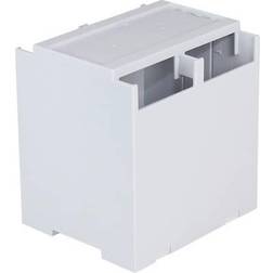 Axxatronic Camdenboss CDIB/6ST/D2-KIT-CON DIN rail casing Cover gray Polycarbonate PC