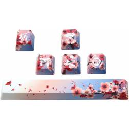 Traitorkeys Sakura Shiro Keycap Set