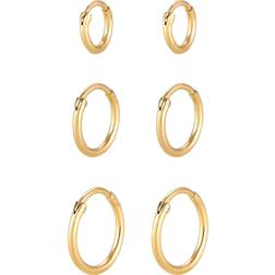 Elli Ohrringe Damen Sterlingsilber gold