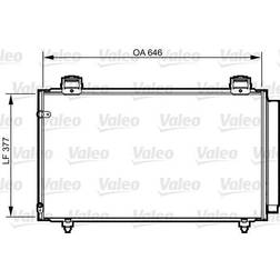 Valeo 814210 Condensador de Aire Acondicionado