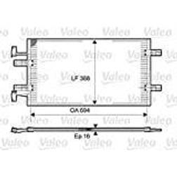 Valeo Condenseur (climatisation) 814171