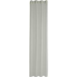 Homing Eyelet Opaque Mesh Stripes Curtain