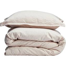 Gripsholm Seersucker Soft Påslakan Rosa