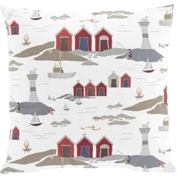 Arvidssons Textil Kust Kuddöverdrag Blå, Beige, Vit
