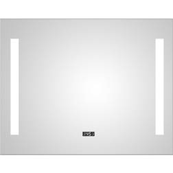 DSK LED Silver Time Wandspiegel