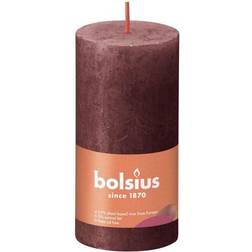 Bolsius Rustiek Shine Stompkaars 100/50 Velvet Red