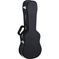 Ortega Guitars Resväska för Tenor ukulele – svart, platt topp, Economy-serien, kromhårdvara (OUCSTD-TE)